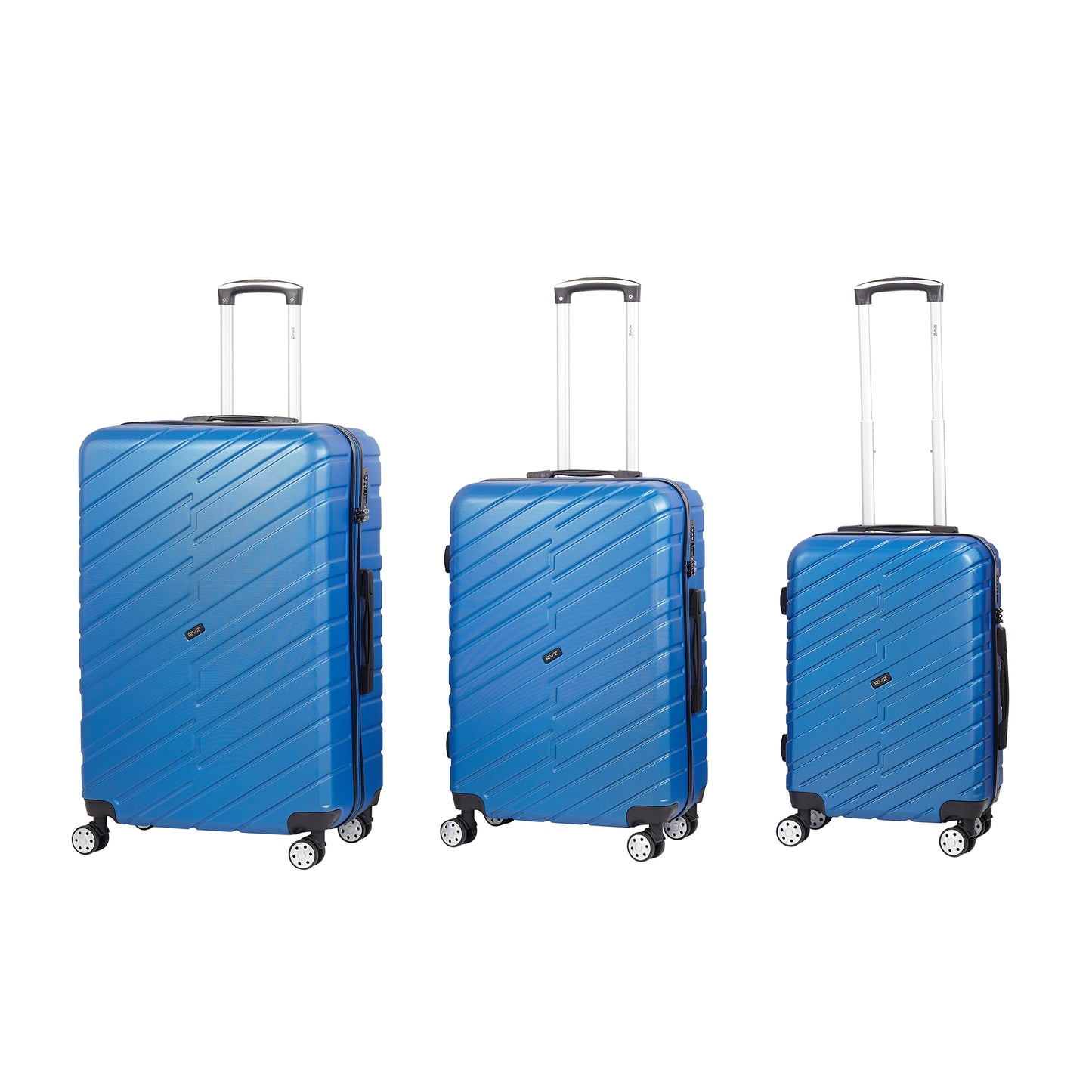 Cuba Set 3 trolley grande - medio - cabina Blu