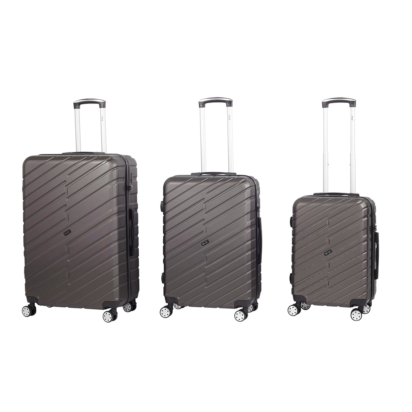 Cuba Set 3 trolley grande - medio - cabina Grigio