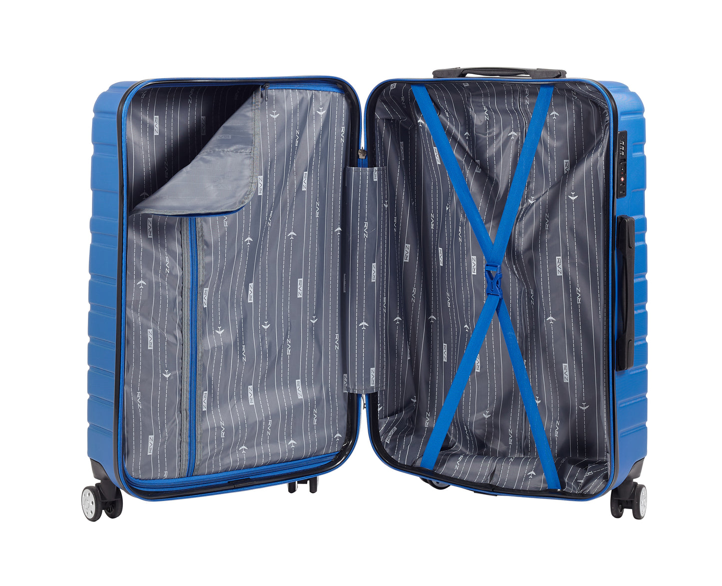 Cuba Set 3 trolley grande - medio - cabina Blu